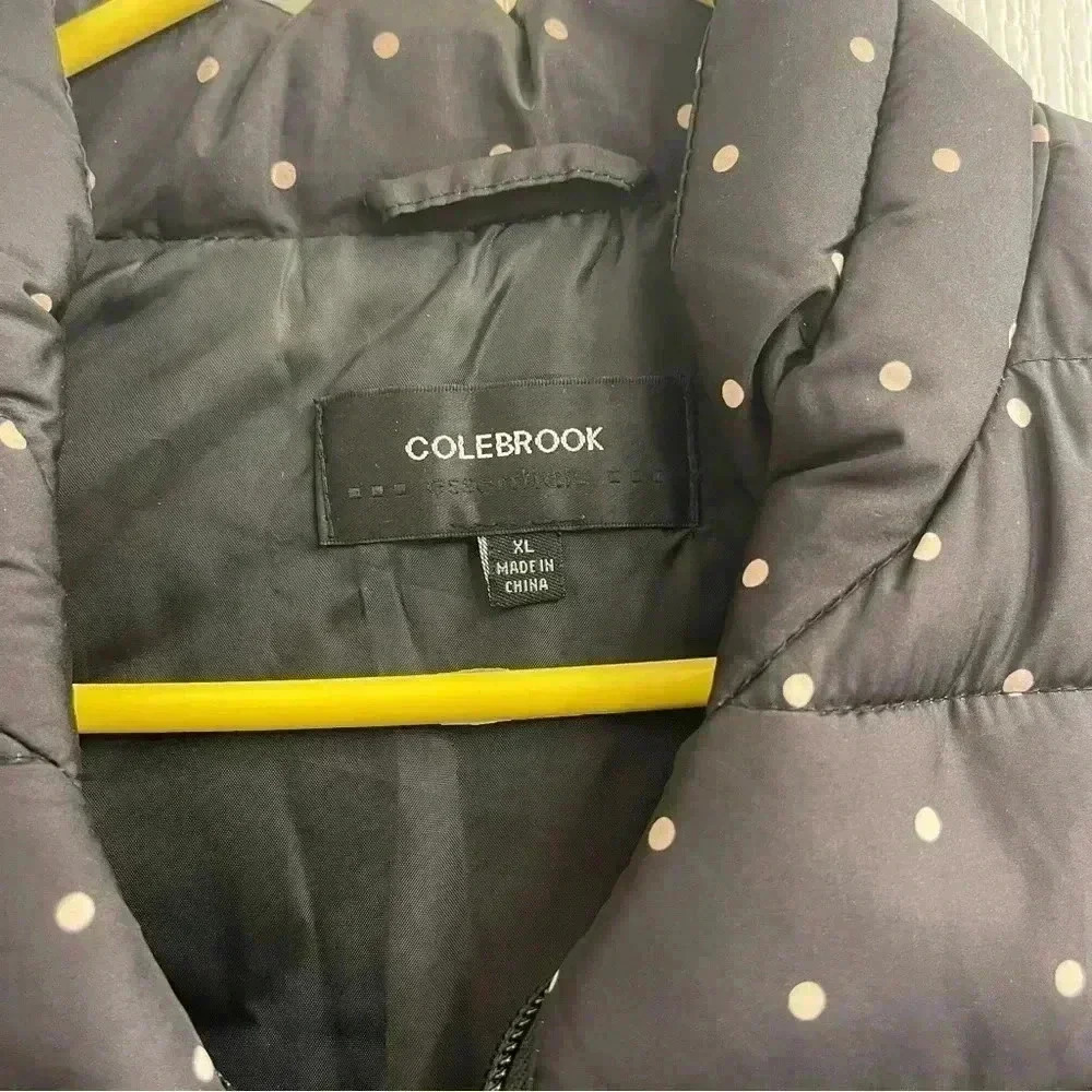 Colebrook Polka Dot Puffer Vest - Picture 5 of 8